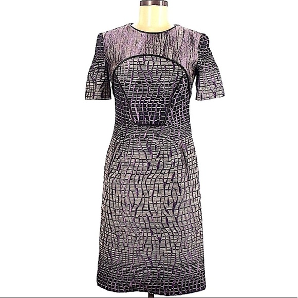 𝅺MATTHEW Williamson Sheath Dress UK Size 8 US Size 4 - Picture 1 of 9